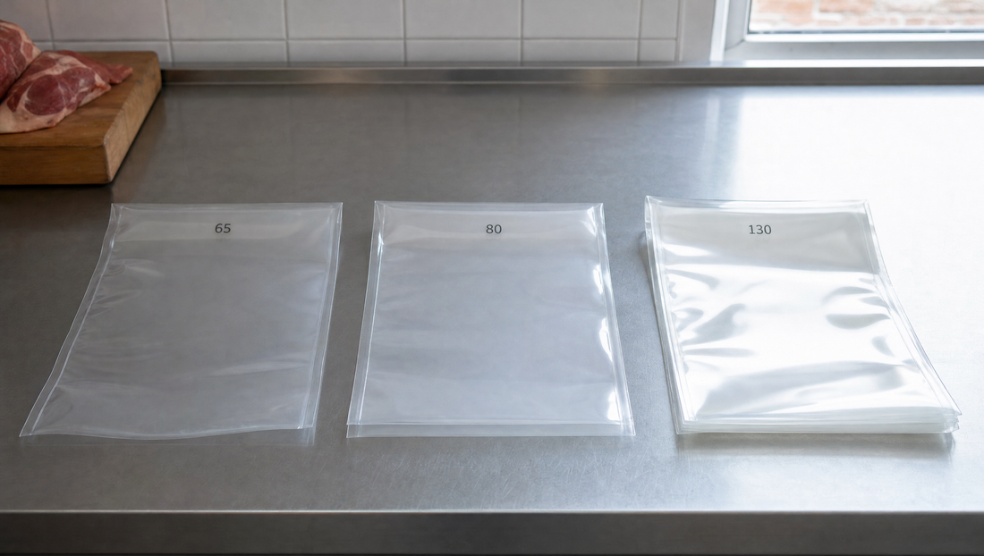 65 vs 80 vs 130 Micron Vacuum Pouches: Which Do You Need?