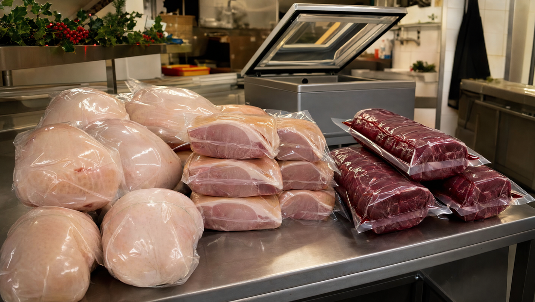 Christmas Vacuum Packing for Butchers and Farm Shops