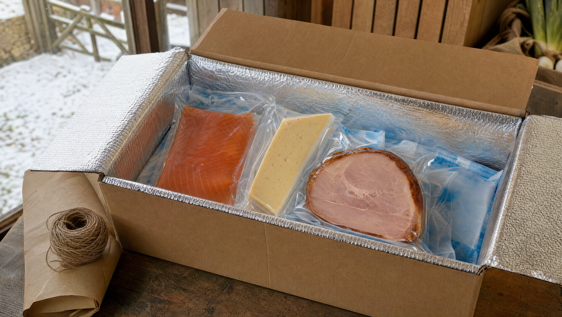 Vacuum Packing for Christmas Hampers and Mail Order Food