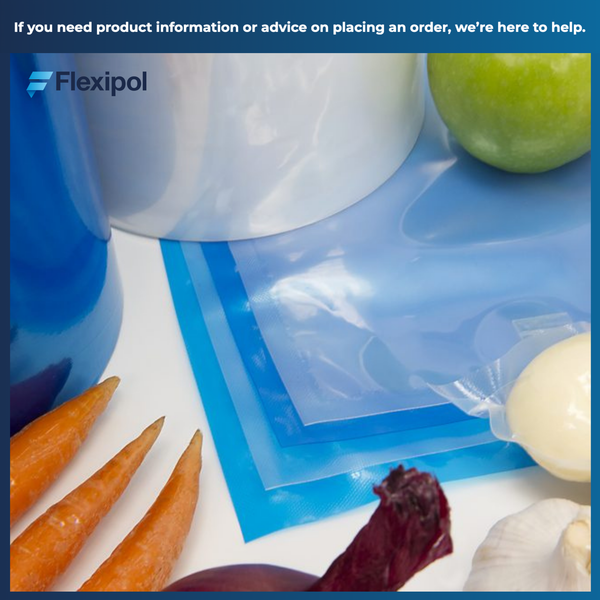 Blue Vacuum Pouches 400×600mm | 65 Micron | Box of 500